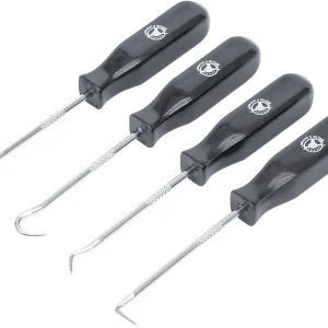 Versand Am Gleichen Tag BGS Mini-Haken-Satz 4-tlg. aus rostfreiem Stahl