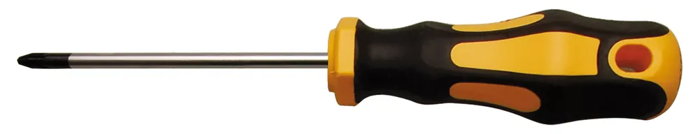 Zertifiziert Schraubendreher Kreuzschlitz PH0 mit 80 mm Klinge