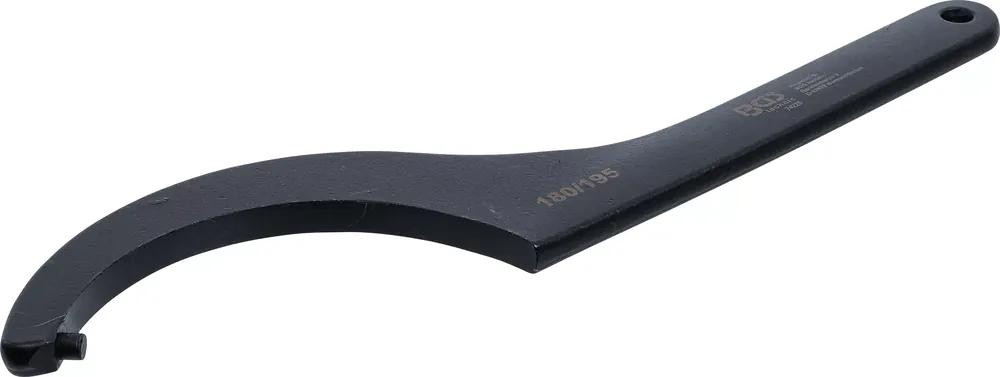 BGS Hakenschlüssel mit Zapfen 180–195 mm Markenware