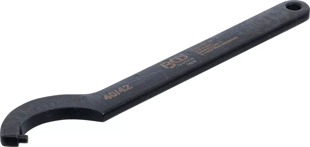 Hakenschlüssel mit Zapfen 40–42 mm für Kreuzlochmuttern Begrenztes Angebot