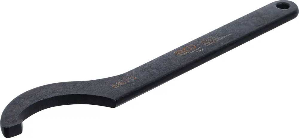 BGS Hakenschlüssel mit Nase 68–75 mm Geprüft