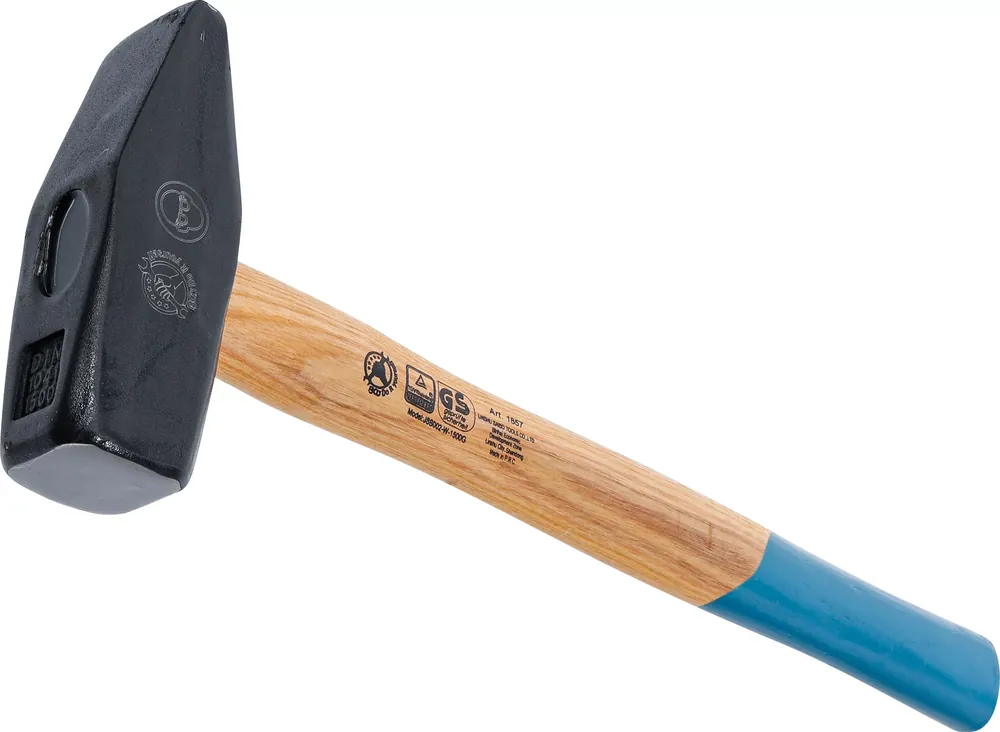 Schlosserhammer 1500 g nach DIN 1041 mit Holzstiel Saisonangebot