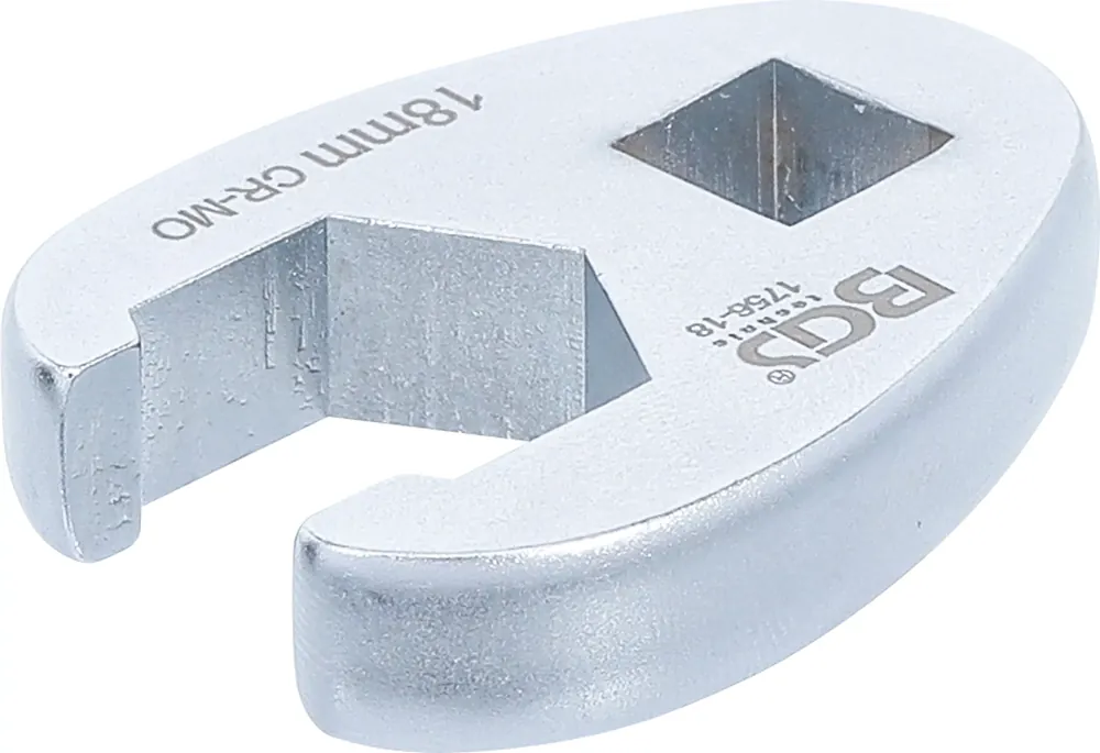 Bestpreis BGS Hahnenfußschlüssel mit 3/8" Innenvierkant, SW 18 mm
