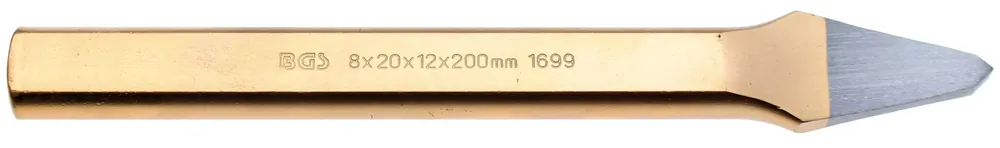 Kreuzmeißel 6 x 200 mm gehärtet Rabatt