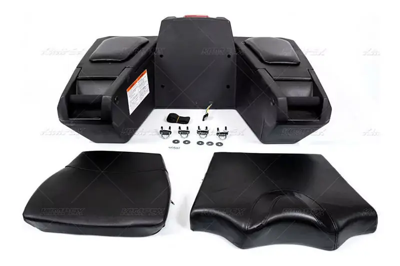 KIMPEX Deluxe Hintere Gepäckbox ATV schwarz 92L Markenware