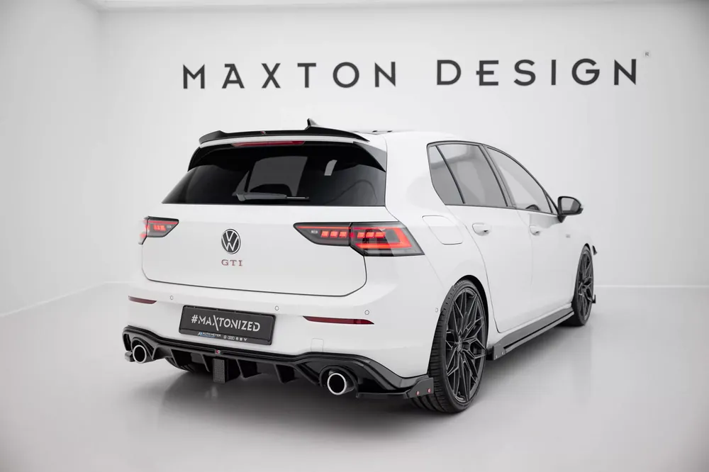 Heck Ansatz Flaps Diffusor V.4 passend für VW Golf GTI / GTE Mk8 Must-Have