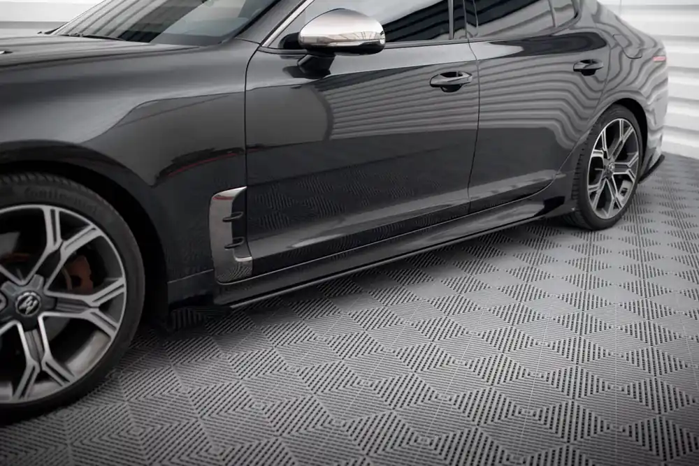 Günstig Seitenschweller Flaps passend für Kia Stinger GT / GT-Line / Standard Mk1