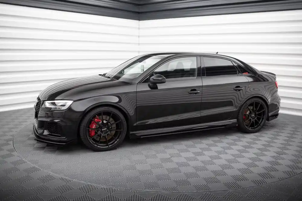 Garantierte Lieferung Seitenschweller Flaps passend für Audi RS3 Limousine 8V Facelift