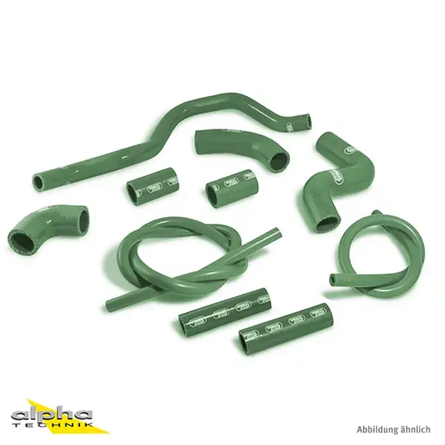 Bestseller SAMCO SPORT Siliconschlauch Kit B.R. green passend für Aprilia RSV4 1000–1100 (2009–2024)