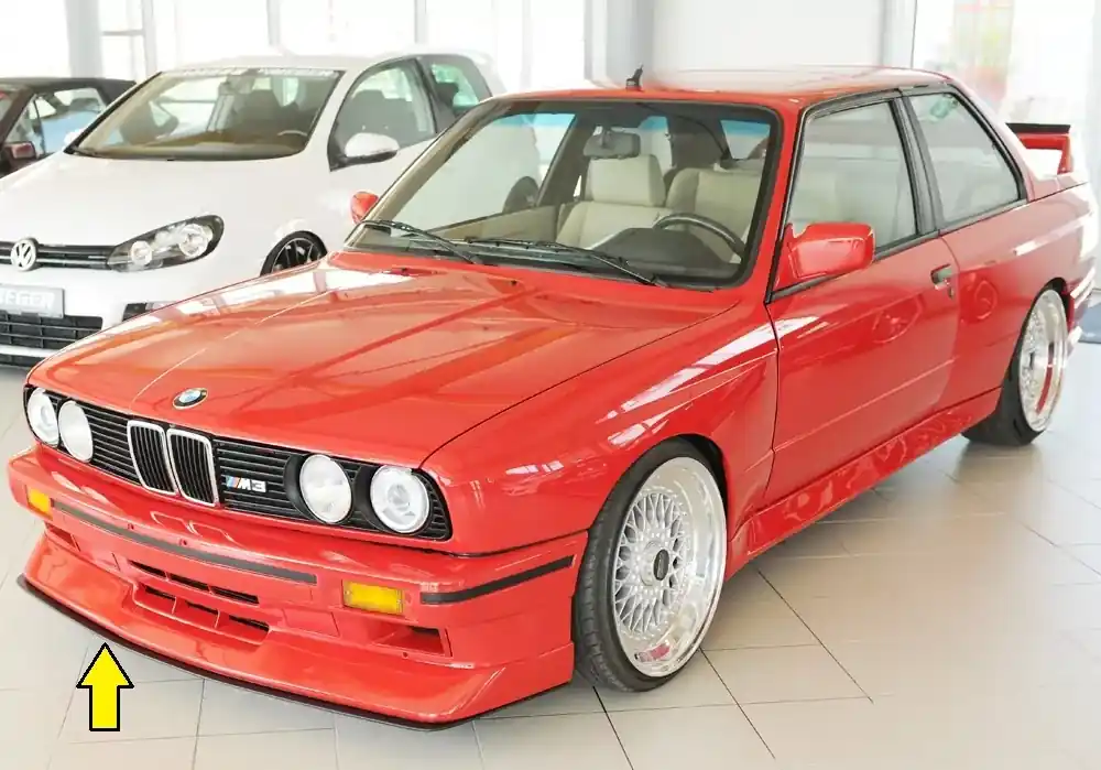 Rieger Spoilerschwert passend für BMW 3er E30 M3 Cabrio ab 01/1986 Günstig
