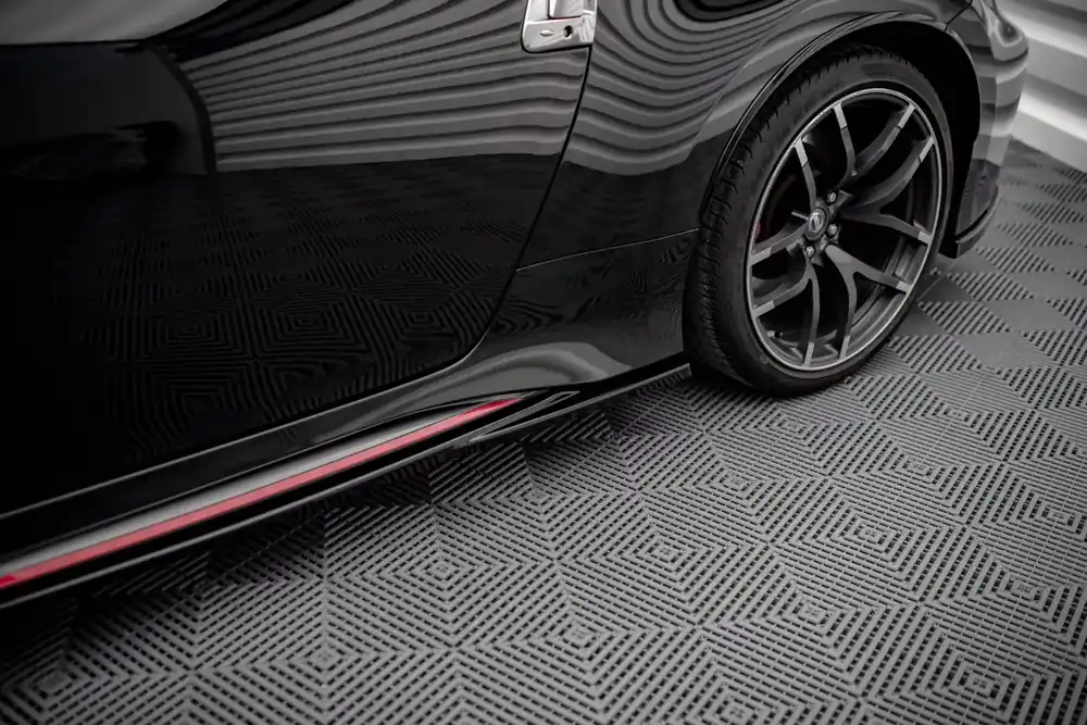 Versand Am Gleichen Tag Seitenschweller Ansatz V.2 passend für Nissan 370Z Nismo Facelift
