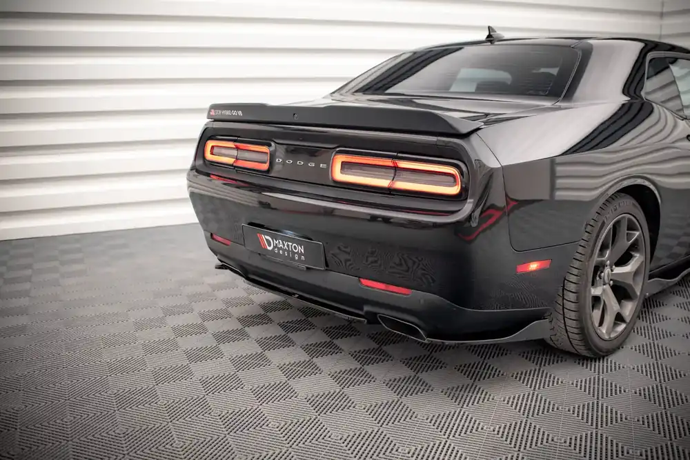 Heck Ansatz Flaps Diffusor passend für Dodge Challenger GT Mk3 Facelift Nur Heute