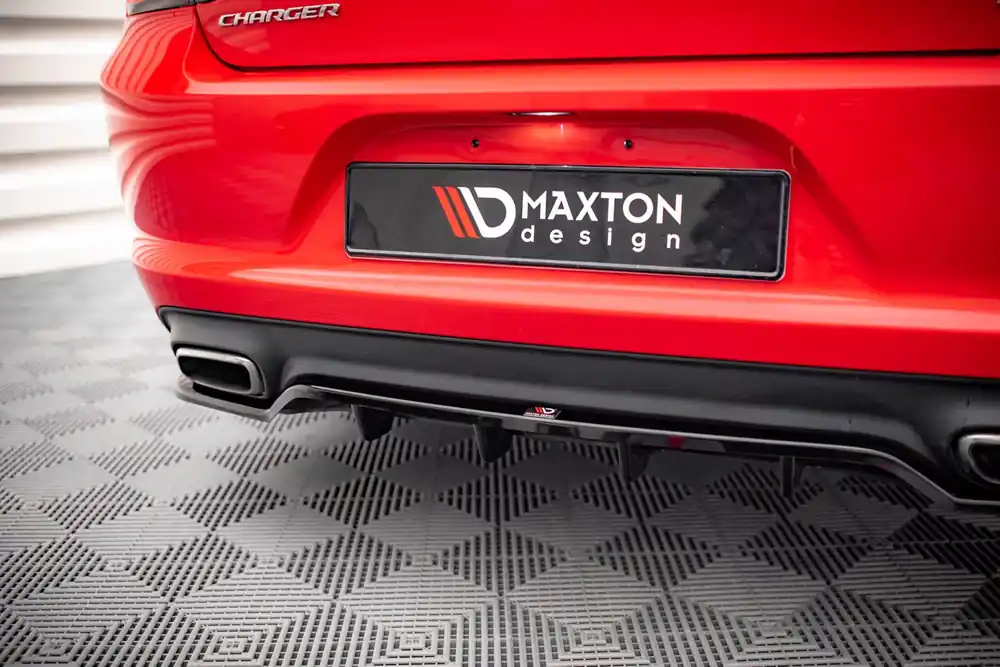 Neuheit Mittlerer Cup Diffusor DTM Look passend für Dodge Charger RT Mk7 Facelift