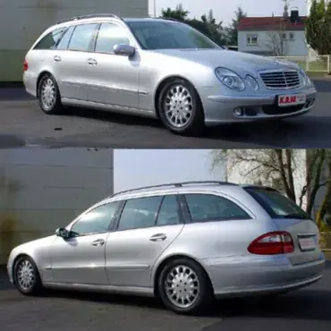 Versand Am Gleichen Tag K.A.W. Tieferlegungsfedern passend für Mercedes E-Klasse T-Modell S211 (03/2003–07/2009)