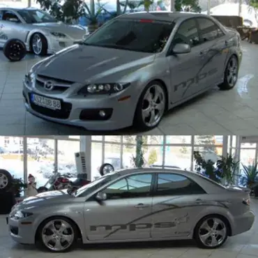 K.A.W. Tieferlegungsfedern passend für Mazda 6 MPS GG/GY 12/2005–08/2007 Highlight