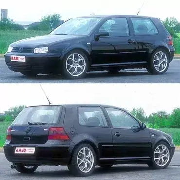 K.A.W. Tieferlegungsfedern passend für Volkswagen Golf 4 1J ab 08/1997 bis 06/2005 Geprüft