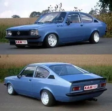 K.A.W. Tieferlegungsfedern passend für Opel Kadett C Coupe 08/1973–07/1979 Online Kaufen