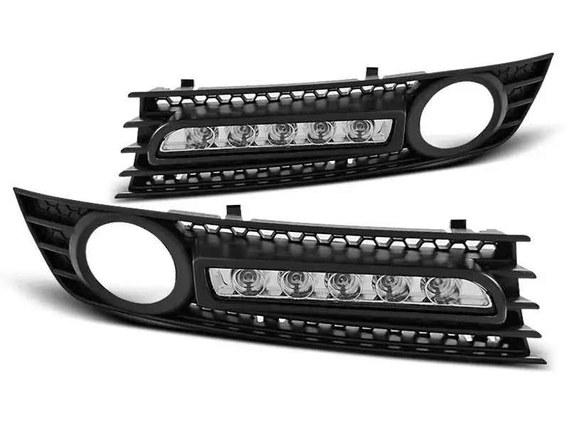 Nebelscheinwerferabdeckung LED DRL passend für Audi A4 B6 01-04 Schnäppchen