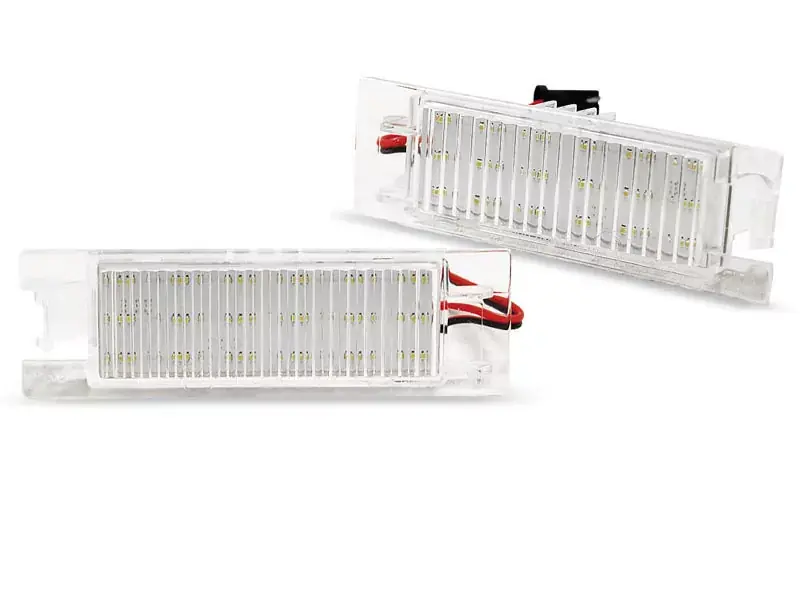 LED Kennzeichenleuchten passend für Opel Zafira B, Astra H, Corsa D, Vectra C, Insignia Garantierte Lieferung