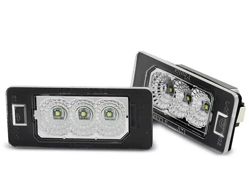 Letzte Chance Kennzeichen LED-Leuchten Klar passend für BMW E90 / F30 / F32 / E39 / E60 / F10 / X3 / X5 / X6