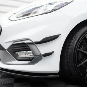 Zertifiziert Stoßstangen Flaps Wings vorne passend für Ford Fiesta Mk8 ST / ST-Line