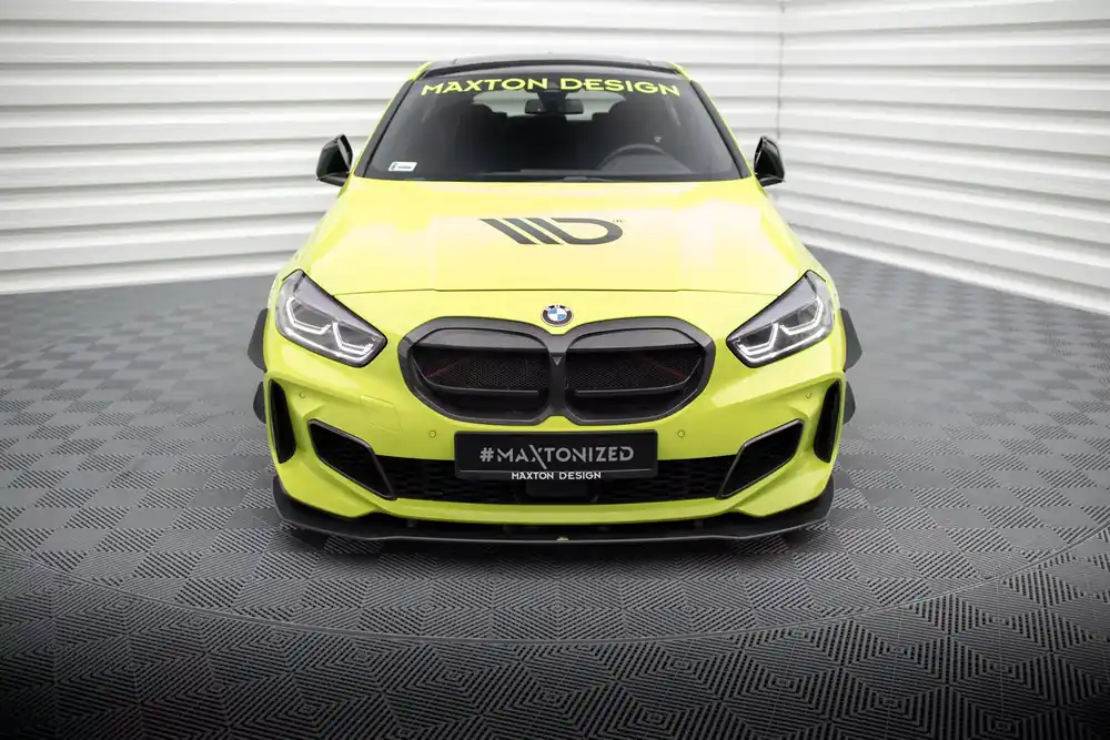 Stoßstangen Flaps Wings vorne passend für BMW 1er M-Paket / M135i / 128ti F40 Begrenztes Angebot