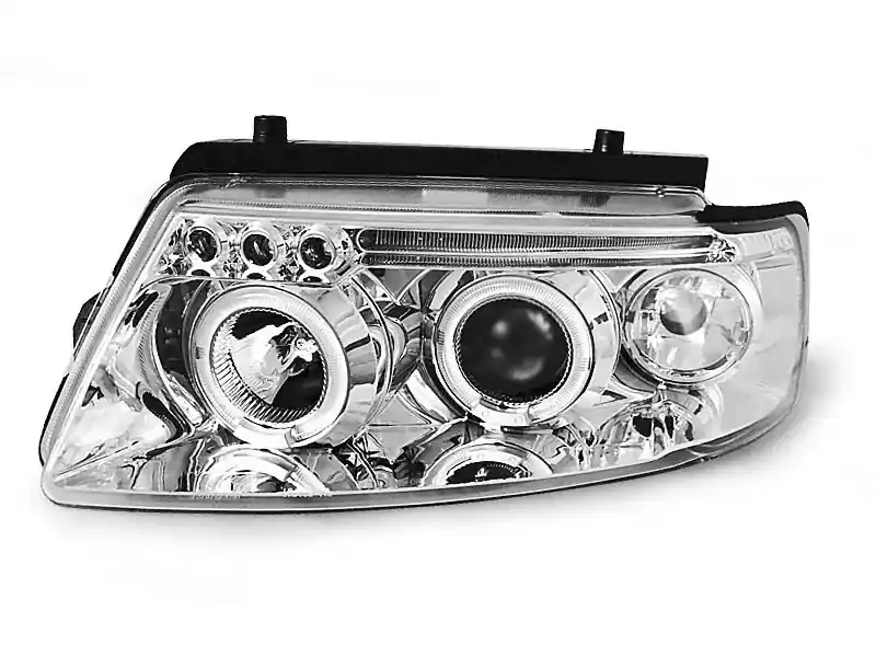 Scheinwerfer Angel Eyes chrom passend für VW Passat B5 3B 11.96–08.00 Beliebt