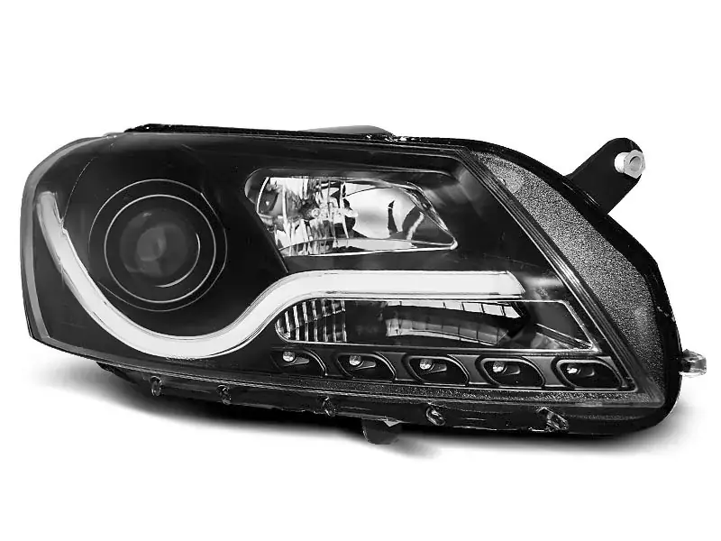 Scheinwerfer Röhrenlicht schwarz passend für VW Passat B7 10.10-10.14 Wochenendangebot