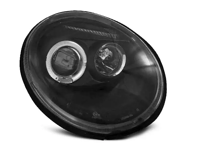 Direktkauf Scheinwerfer Angel Eyes schwarz passend für VW New Beetle 10.98-05.05