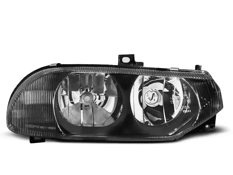 Scheinwerfer Schwarz passend für Alfa Romeo 156 10.97-06.03 Jetzt Bestellen