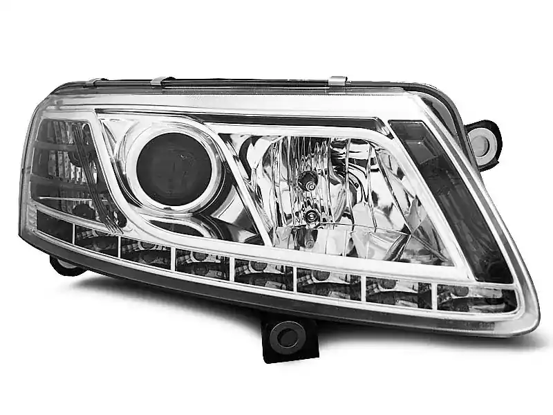 Scheinwerfer True DRL chrom passend für Audi A6 C6 04.04-08 Super-Preis