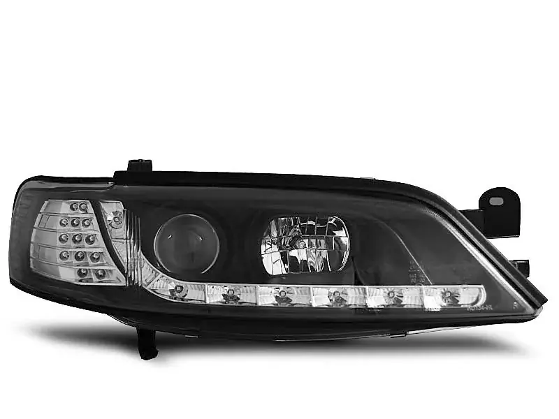 Scheinwerfer passend für Opel Vectra B 11.96-12.98 schwarz LED Saisonangebot