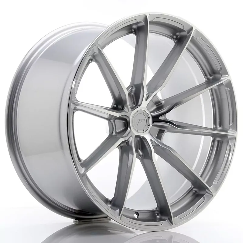 Expressversand JR Wheels JR37 20x10,5 ET40 5x120 Silver Machined Alufelge