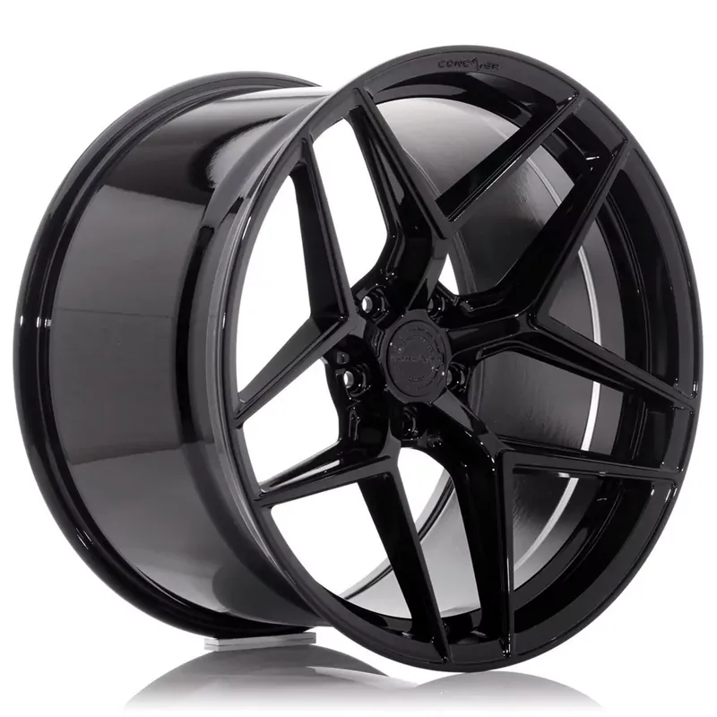 Concaver CVR2 20x9 ET45 5x112 Platinum Black Alufelge Echt