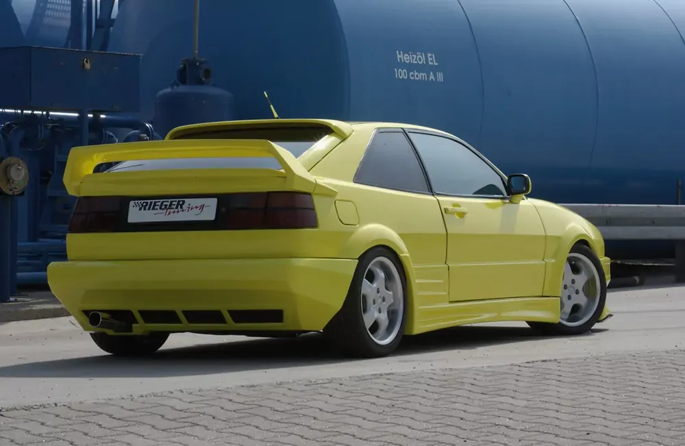 Rieger Heckschürze Breitbau I passend für VW Corrado (53I) Coupé 88–95 Jetzt Kaufen