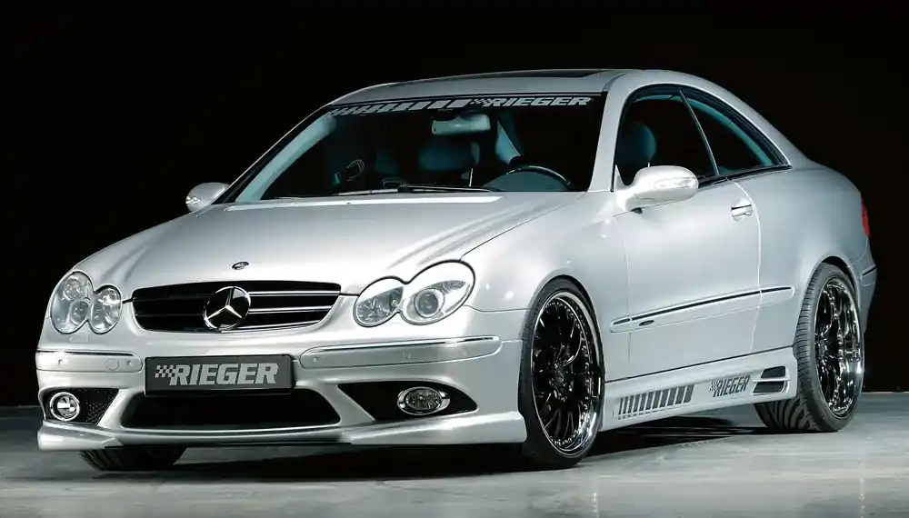 Ausverkauf Rieger Seitenschweller rechts passend für Mercedes CLK (W209) Coupé 00.02–06.04