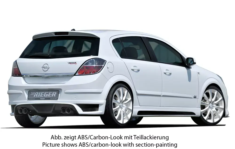 Rieger Seitenschweller rechts passend für Opel Astra H Stufenheck Expressversand