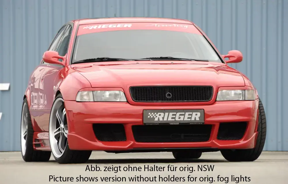 Rieger Spoilerstoßstange RS-Four-Look passend für Audi A4 B5 Knallerangebot