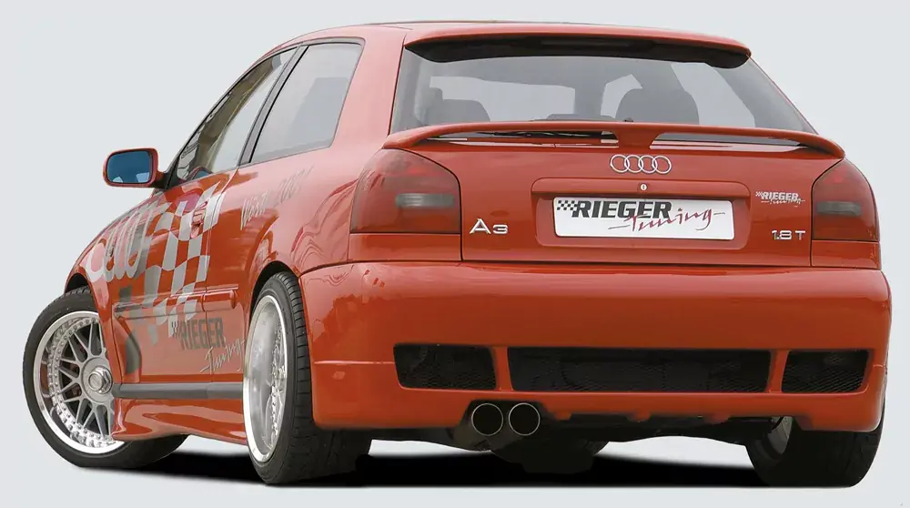Jetzt Kaufen Rieger Heckschürze S3-Look passend für Audi A3 (8L) 3-türig