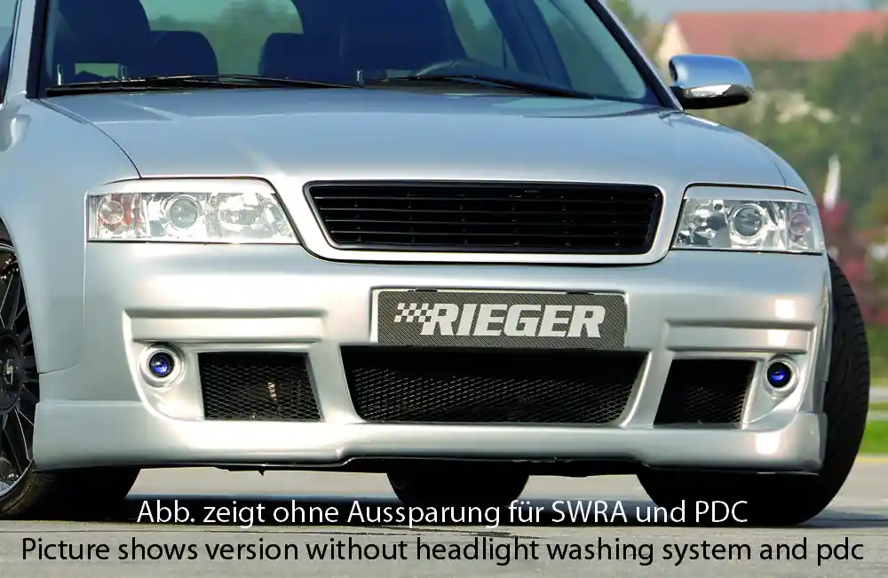Heißes Angebot Rieger Spoilerstoßstange S6-Look passend für Audi A6 (4B) Avant ab Facelift