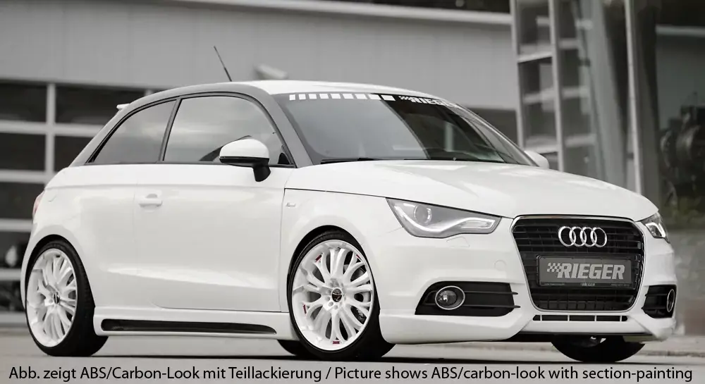 Ausverkauf Rieger Seitenschweller rechts passend für Audi A1 (8X) Sportback ab 02/2015