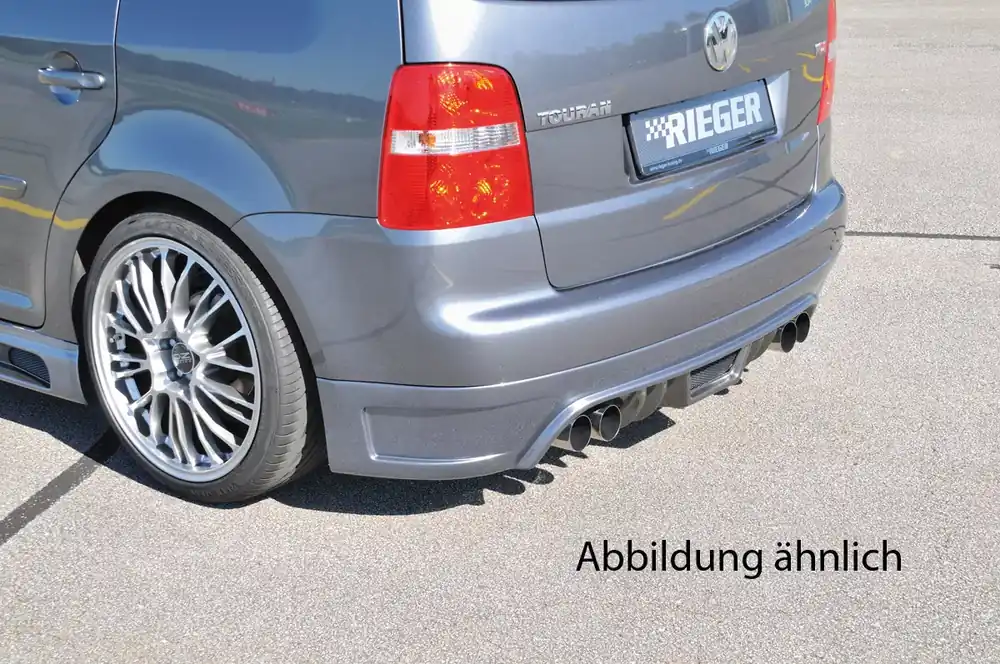 Mega-Angebot Rieger Heckschürzenansatz passend für VW Touran (1T) Van 03.03-10.06