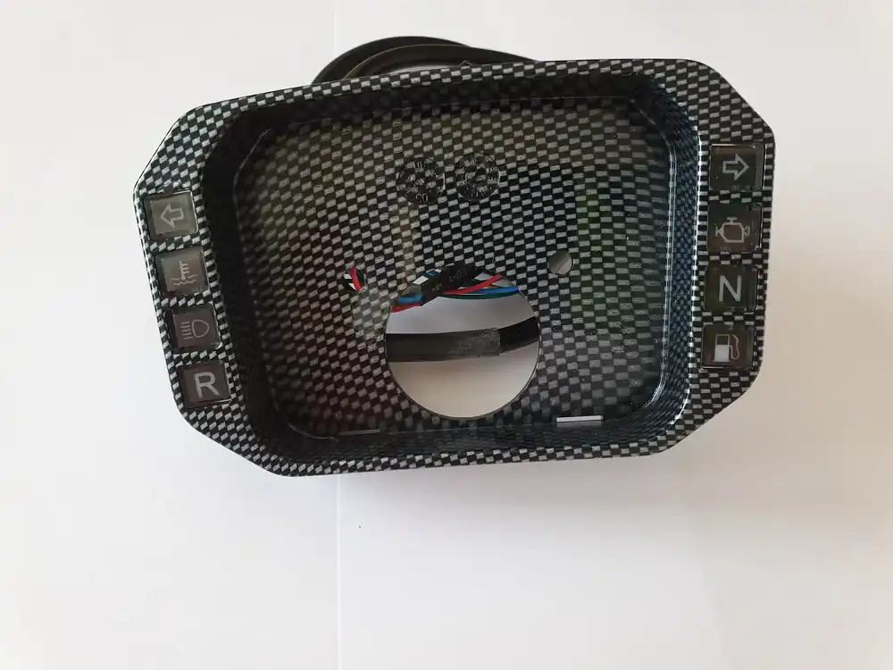 Kontrollleuchtencover aus Carbon passend für Acewell Instrumente Super-Preis
