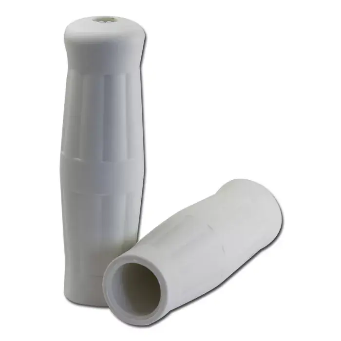 Griffgummi "Bobber" 7/8 Zoll (22mm) weiß – geschlossenes Ende, Länge 130mm Heißes Angebot
