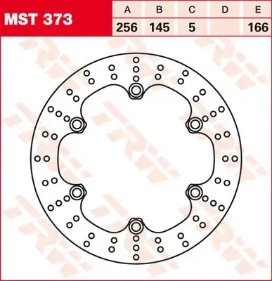 Expressversand TRW Bremsscheibe starr MST373 passend für Honda Modelle
