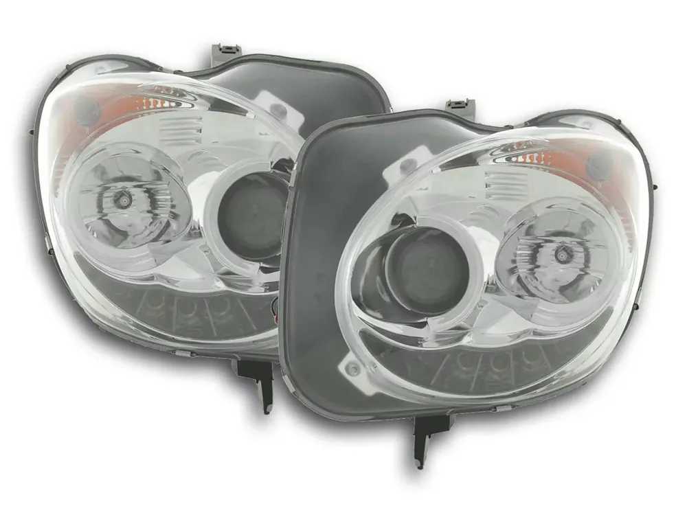 Scheinwerfer Set Daylight LED Tagfahrlicht passend für Alfa Romeo Mito ab 2008 chrom Schnäppchen