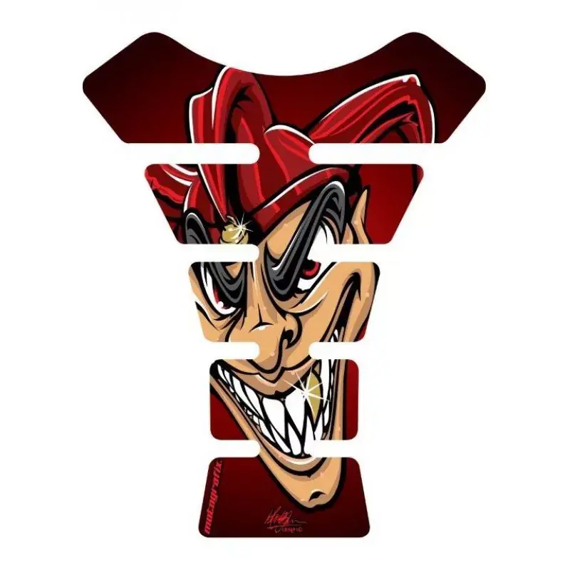 Motografix Evil Joker Red 3D Gel Tank Pad Protector ST060R Bestpreis