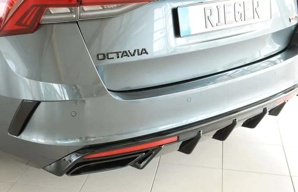 Rieger Heckeinsatz passend für Skoda Octavia RS (NX) Limousine ab 08/2024 Markenprodukt