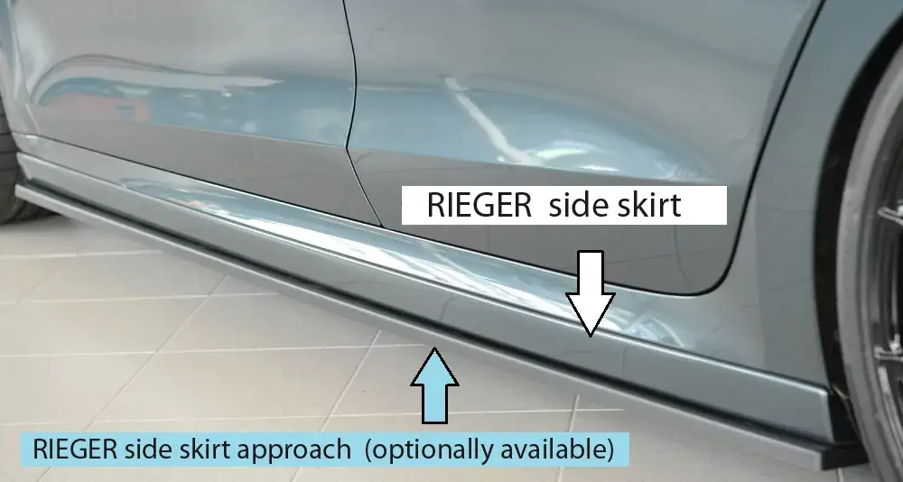 Preis Gesenkt Rieger Seitenschweller links (XS) passend für Skoda Octavia RS (NX) Combi 07.20–07.24
