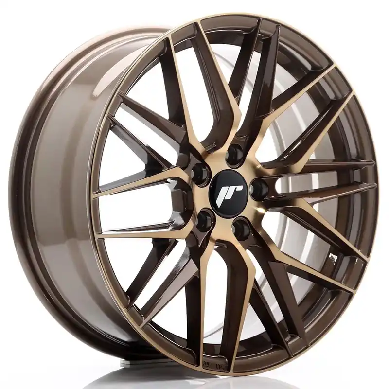 JR Wheels JR28 18x7,5 ET40 5x100 Full Polished Alufelge Bestseller